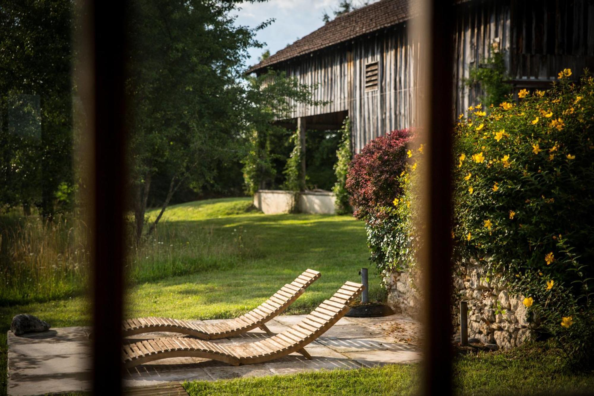 Les Cieux De Saint-Felix, Maison D'Hotes & Spa Saint-Felix-de-Villadeix Exterior foto